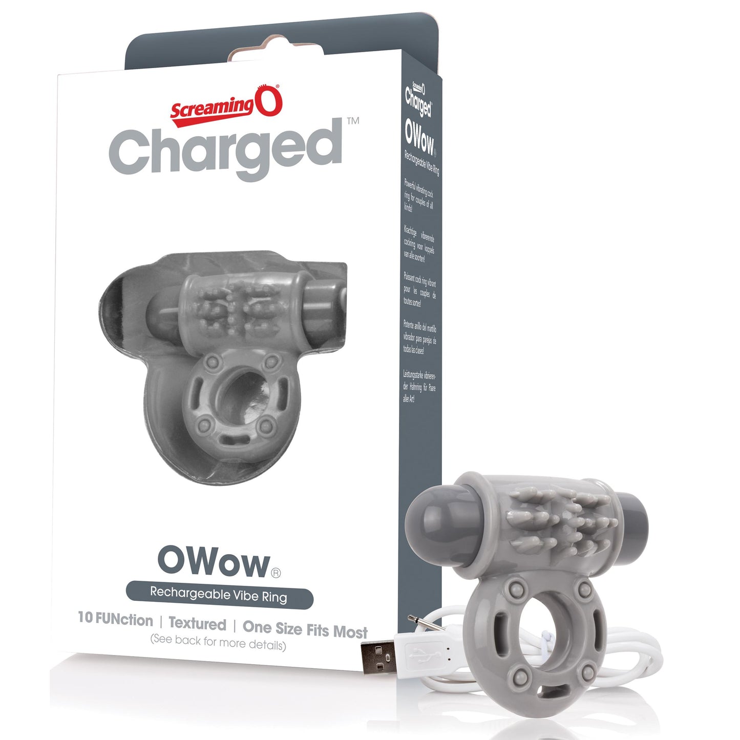 Charged Owow Rechargeable Vibe Ring