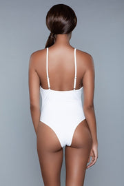 1983 Delaney Swimsuit White