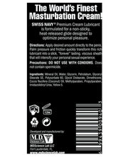 Swiss Navy Premium Masturbation Cream - 5 Oz Tube