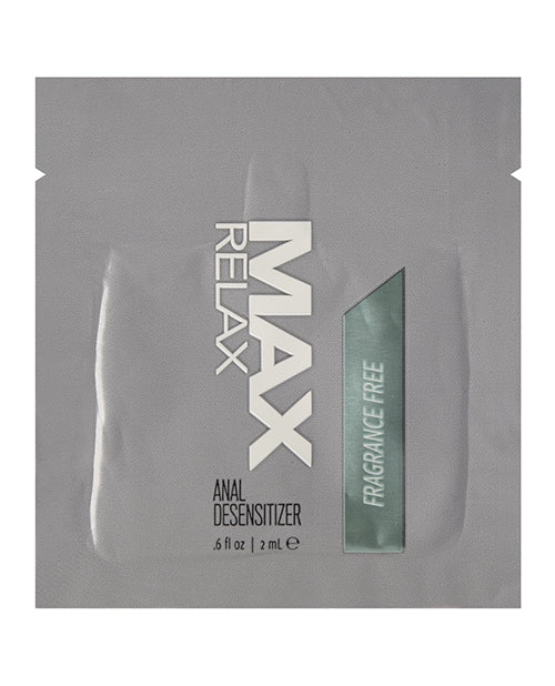 Max Relax Anal Desensitizer Foil - 2 Ml