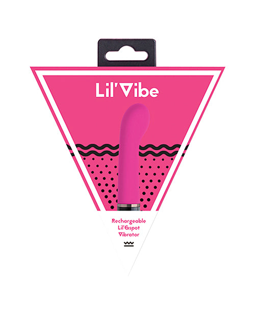 Lil' Vibe G-spot Rechargeable Vibrator - Pink