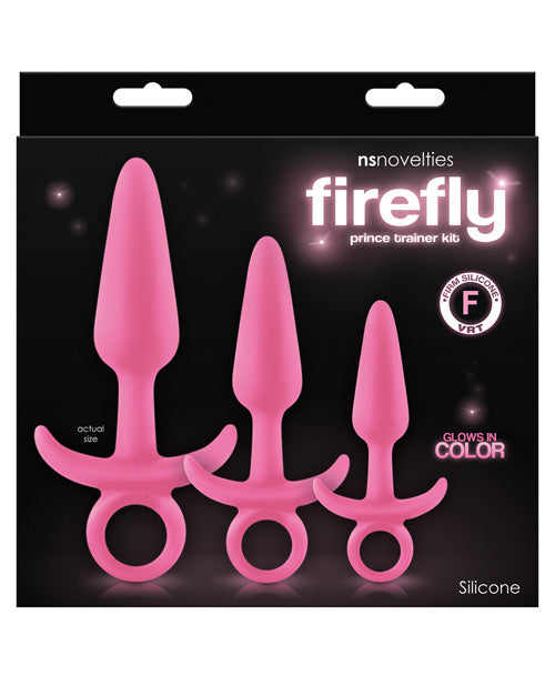 Firefly Prince Butt Plug Trainer Kit - Pink