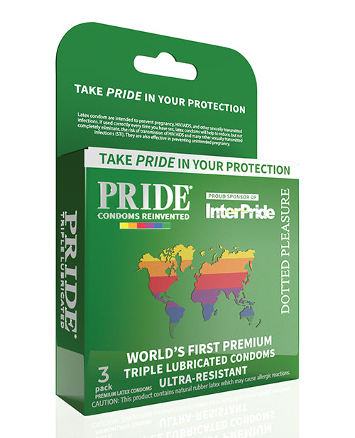 Pride Dotted Pleasure Condoms