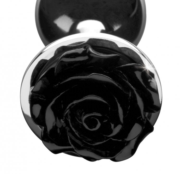 Black Rose Anal Plug