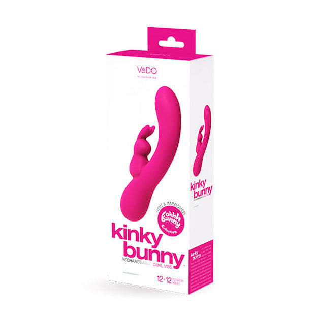 Kinky Bunny Plus Rechargeable Rabbit - Pink