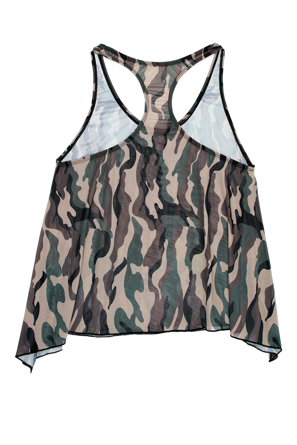 Savage Af Swing Top - Forest Camo -