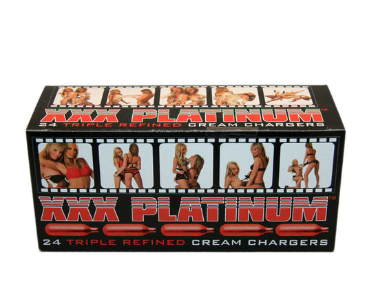 Xxx Platinum - Whip Cream Chargers - 24 Count