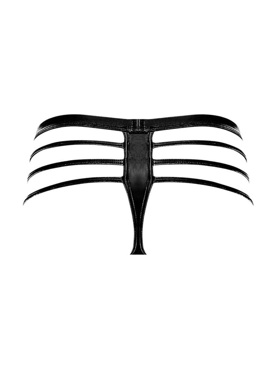 Cage Matte Cage Thong - - Black