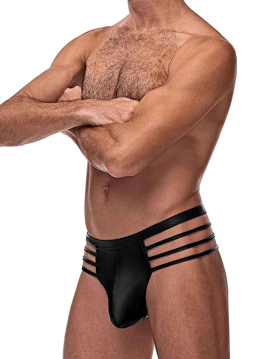 Cage Matte Cage Thong - - Black