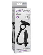 Anal Fantasy Collection Ass Kicker With Cockring - Black