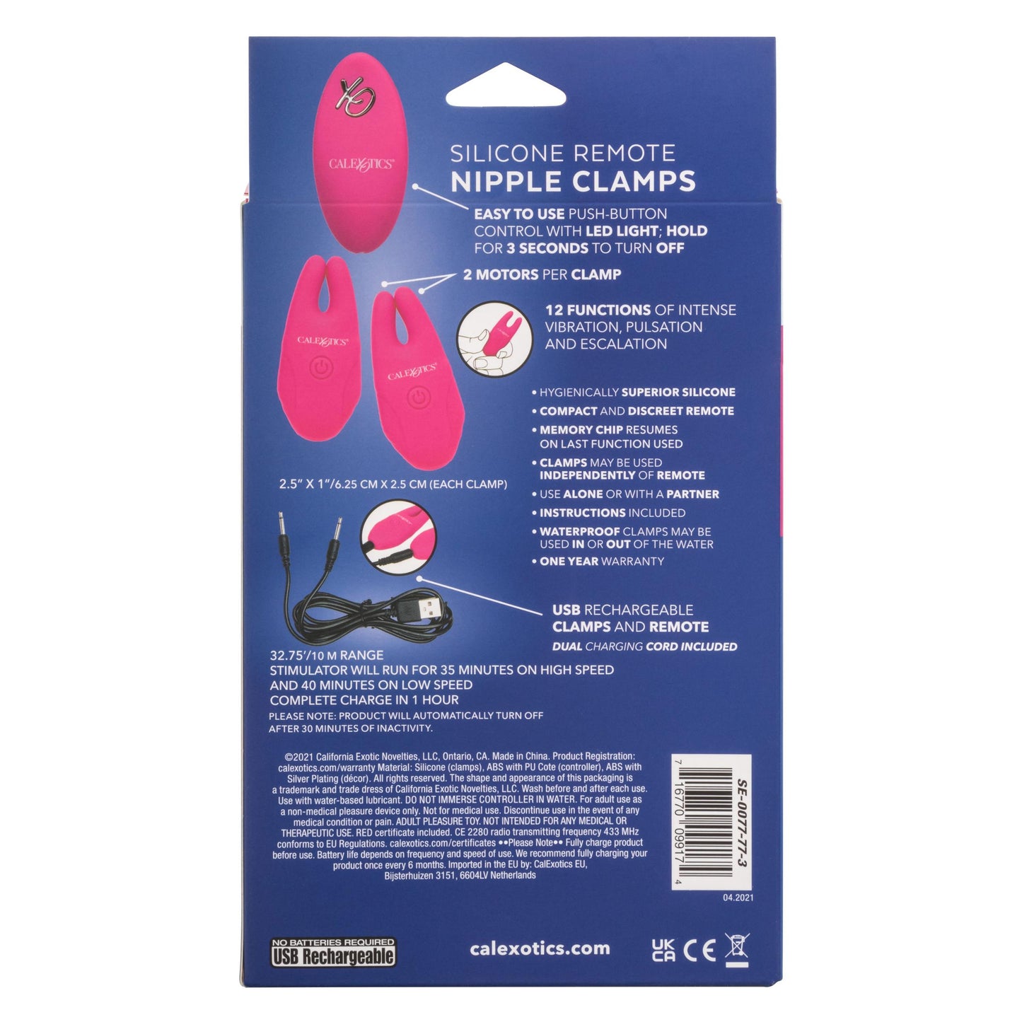 Silicone Remote Nipple Clamps