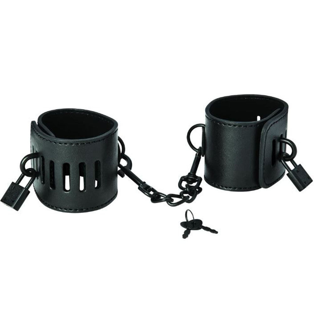 Sex and Mischief Shadow Locking Cuffs